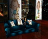 BLUE MONKEY COUCH