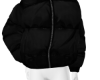 Black Puff Jacket Closed