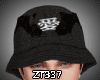 Zt-Black Bucket Hat