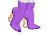 Boots Purple YS Gold