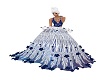 *Ney* Blue Rose Gown