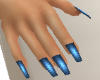 Light Blue Nails