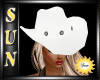 [SUN] White Cowgirl Hat