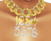 NUMBERS NECKLET