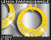 V4NY|Lemon Earring&Bangl