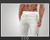 [C] Skinny Jeans - White
