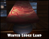 *Winter Lodge Lamp