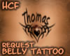 HCF Belly Tattoo Thomas
