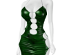 Hunter Green Holo Dress