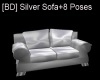 [BD] Silver Sofa+8 poses