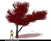 Red Rose Animated Tree