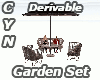 Derivable Garden Set