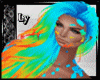 *LY* Glow Rainbow Hair