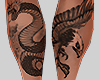 Snake Legs Tattoos