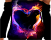 Flaming Hearts Shirt