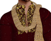 diwali maroon kurta
