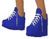 tennis shoes blue