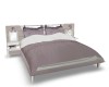 SV| Mauve Poseless Bed