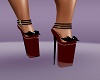 SS Red blck huge heels