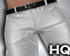 Leather Cargo / White