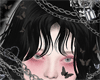 ♰ blackie bangs