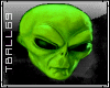 animatedGreen Alien Head