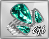 bracelet green diamond