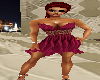 Cranberry Party Dress