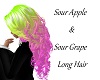 Sour Apple&Grape Hair