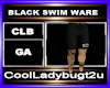 BLACK SWIM WARE