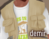 [D] Safari cargo vest