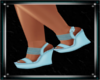 (J)Sky Blue Sandels