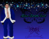 Blue Santa Suit