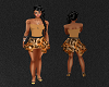 African Print Skirt &top