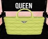 Lime Padded Tote