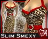 .a Pinup Leopard/Red SM