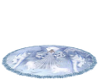 Angel & Wolf Round Rug