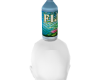 bottle on head