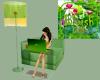 Sofa Green Play Sims