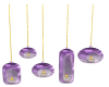 Purple Hanging Candles