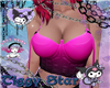 |TS| Pink & Black Corset