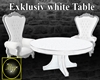 Exklusiv white Table