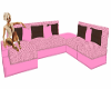 Pink L.V. Sofa