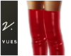 v. Latex Boots Red