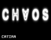 chaos | neon sign