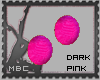 Dark Pink Chest Piercing