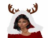 X-MAS  DEER HOOD