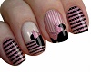 (AF) Pink Minie Nails