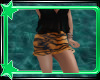 Retro Mini Skirt - Tiger