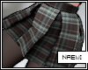 Plaid grey w stockings